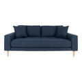 Lido 2,5 Personers Sofa - mørkeblå