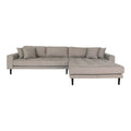 Lido Lounge Sofa - højrevendt i stone