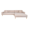 Lido Lounge Sofa - højrevendt i sand