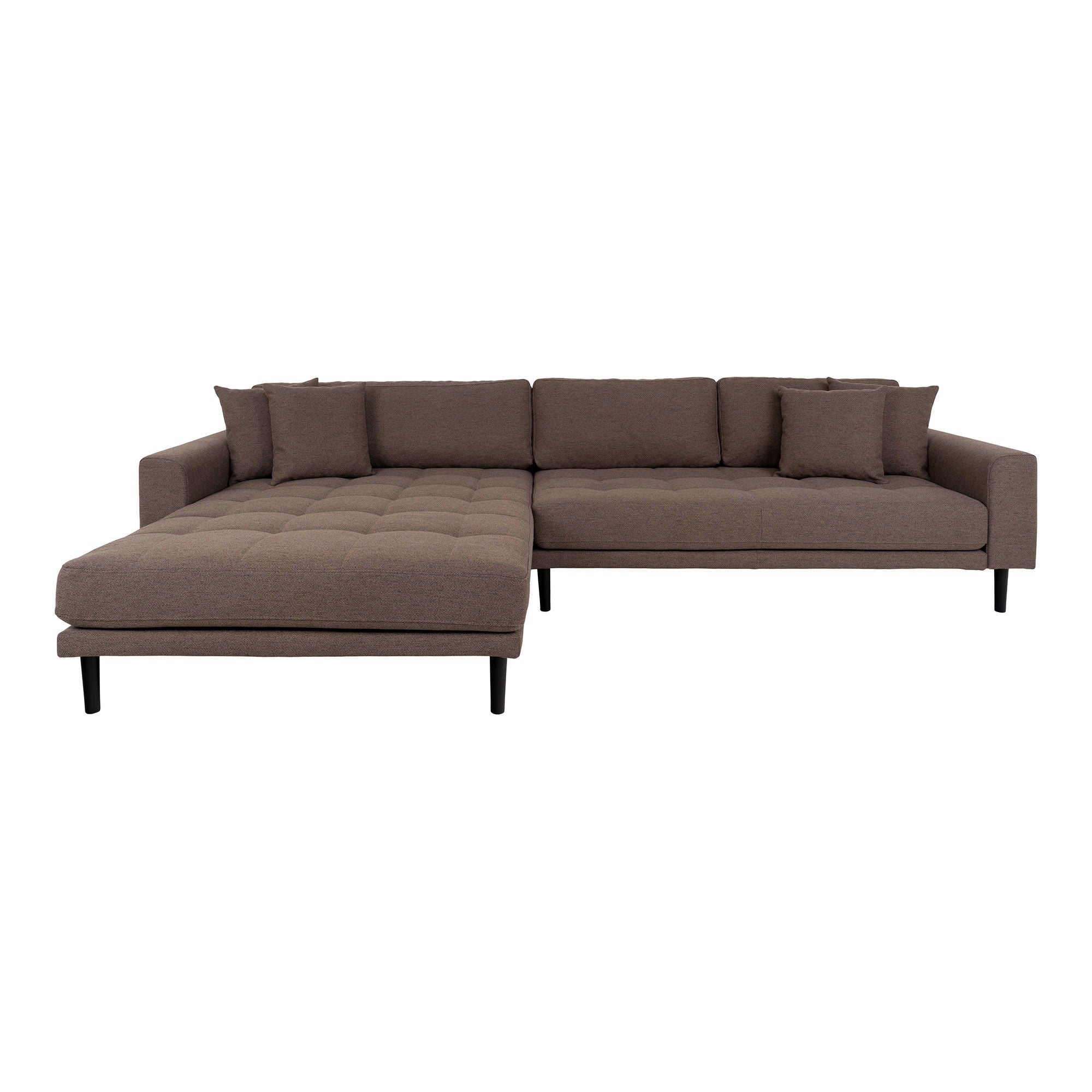 Lido Lounge Sofa -  venstrevendt i brun