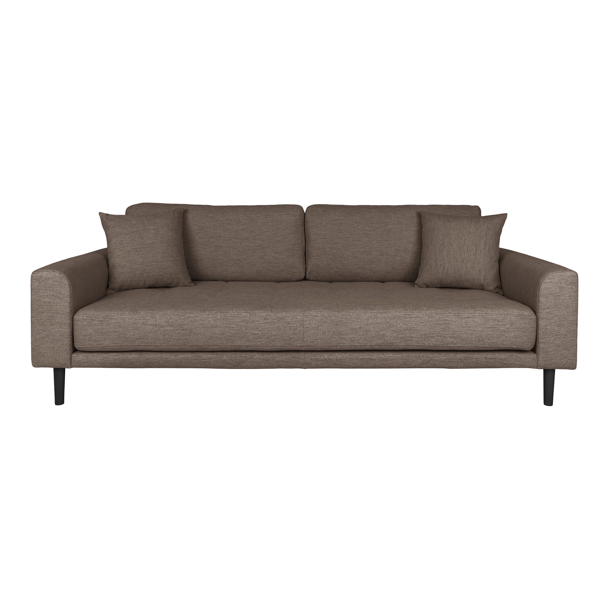 Lido 3 Personers Sofa - brun