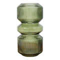 Vase - grøn 12x25 cm